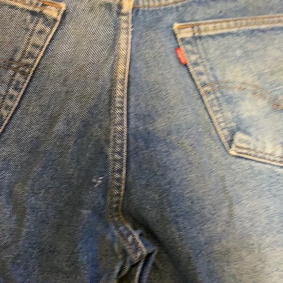 VINTAGE MEN’S LEVI STRAUSS 505 DENIM JEANS SZ 34/36 MEN BLUE 90’s Y2K